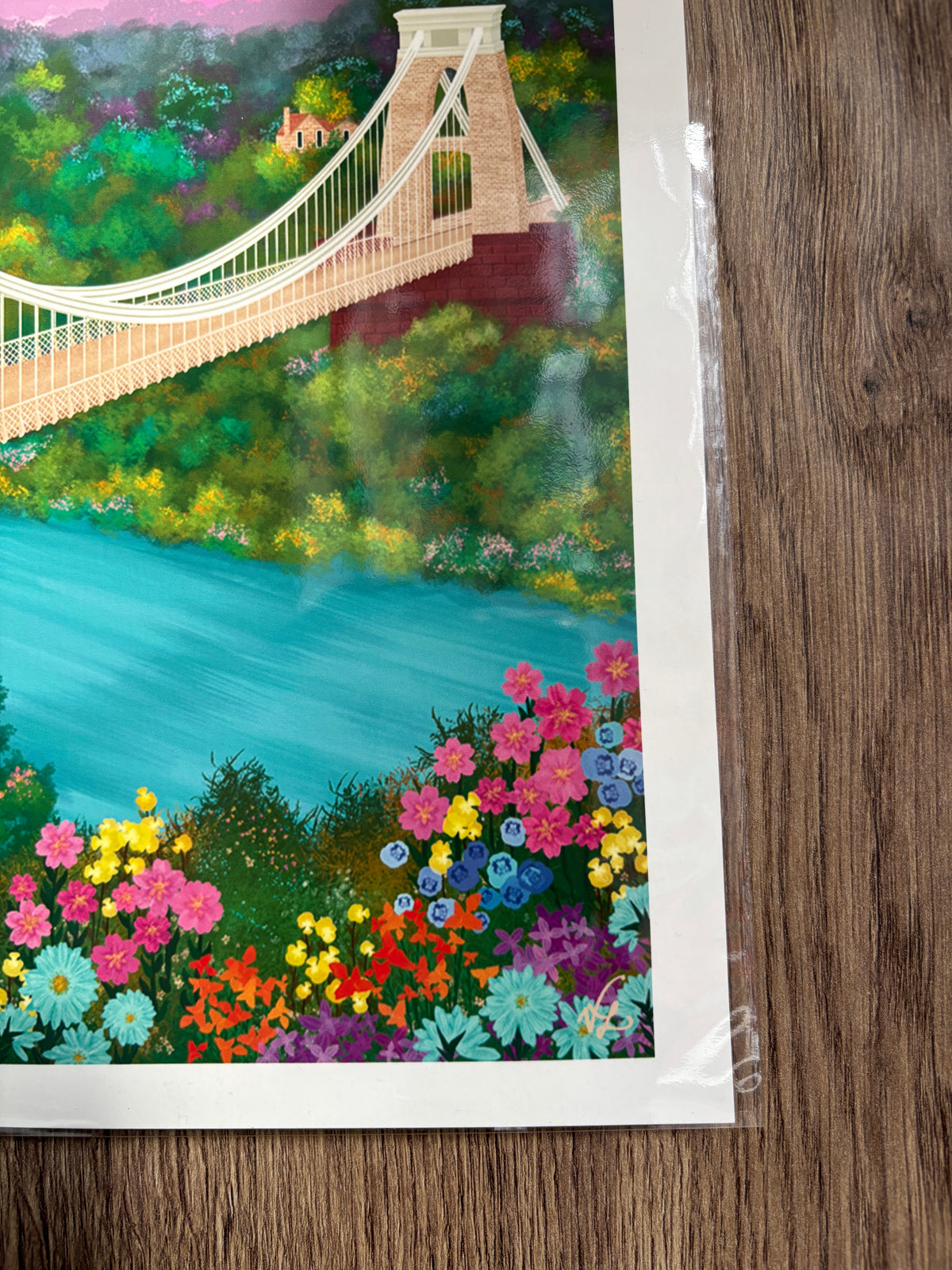 Bristol Clifton Bridge Art Print SUPER SECONDS FESTIVAL