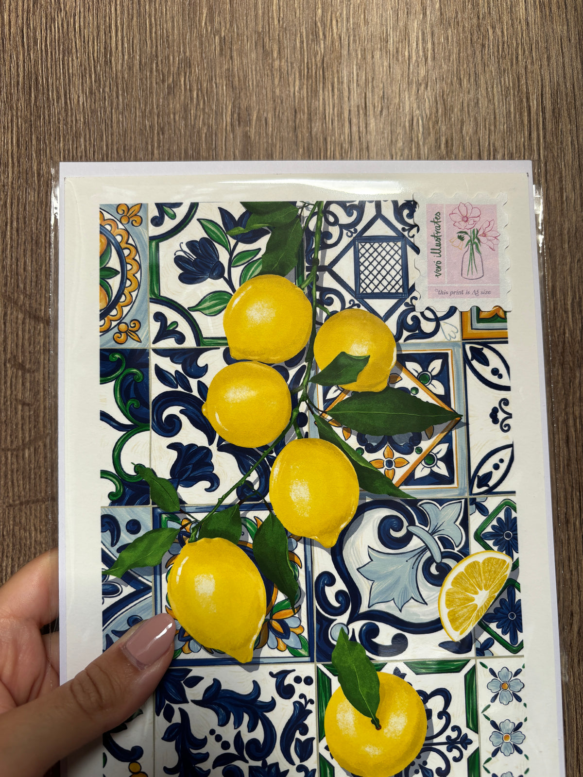 Lemons & Tiles Art Print SUPER SECONDS FESTIVAL