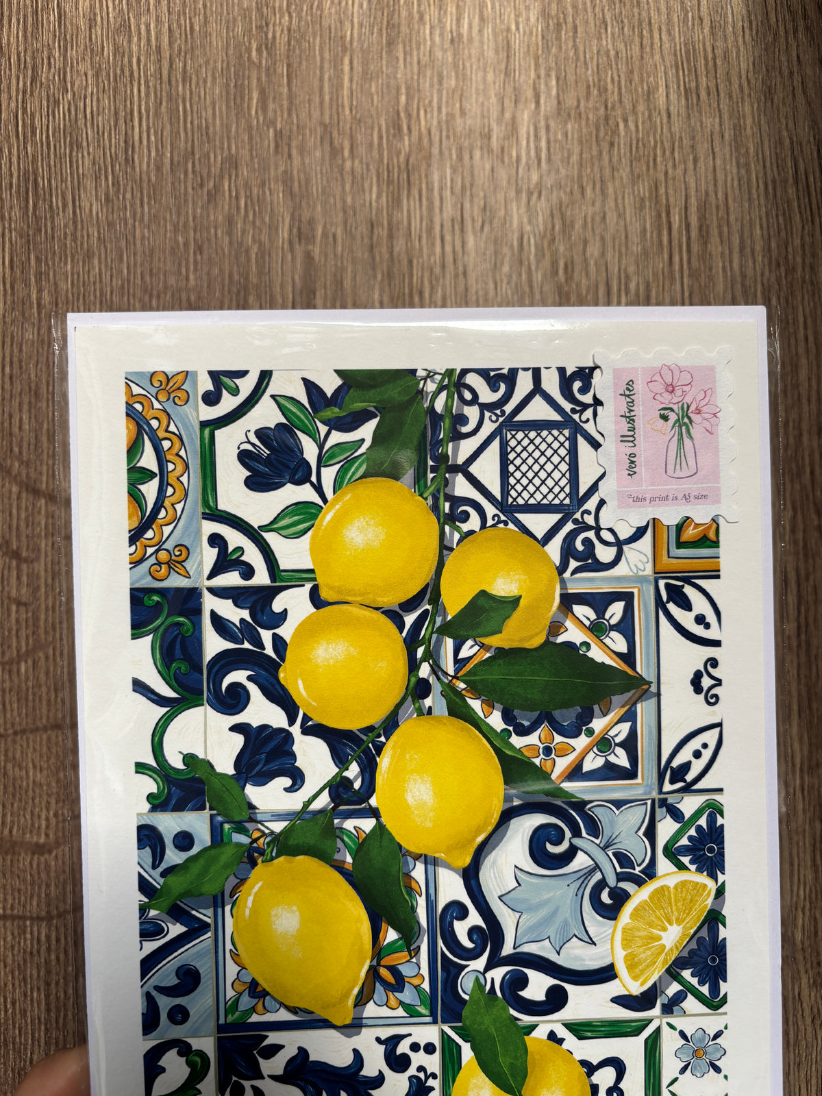 Lemons & Tiles Art Print SUPER SECONDS FESTIVAL