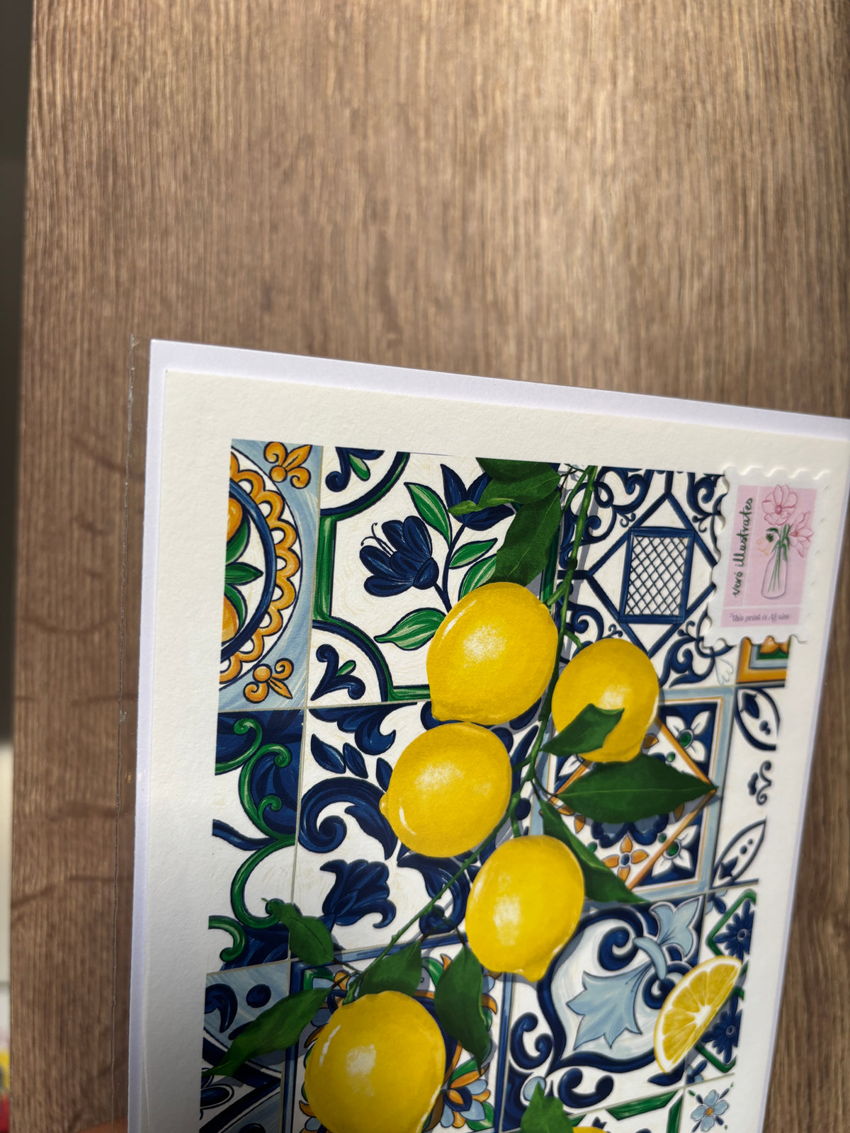 Lemons & Tiles Art Print SUPER SECONDS FESTIVAL