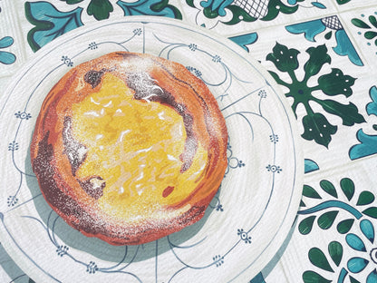 Lisboa Pasteis de Nata Art Print