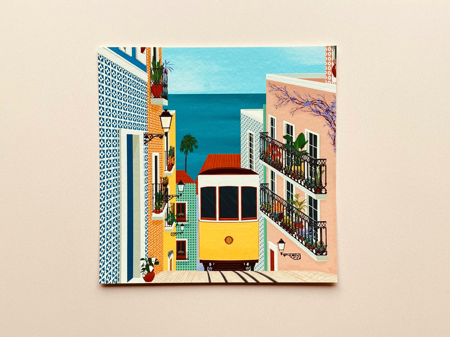 Lisbon Postcards (Square)