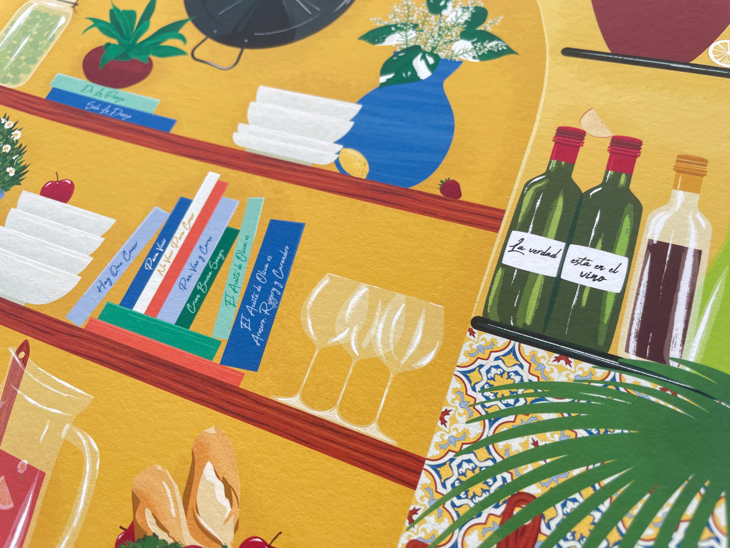 Spanish Kitchen Art Print