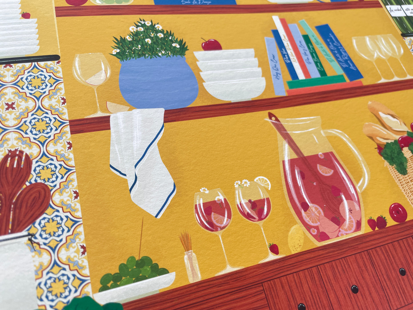 Spanish Kitchen Art Print