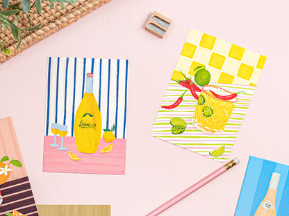 Drinks & Cocktails Postcards (A6)