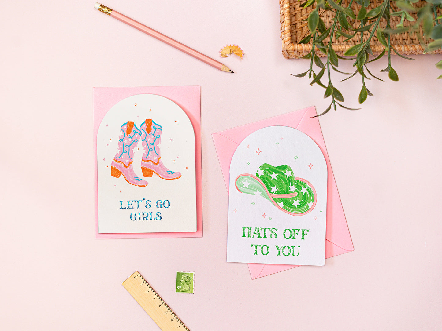 Hats Off to You Greeting Card