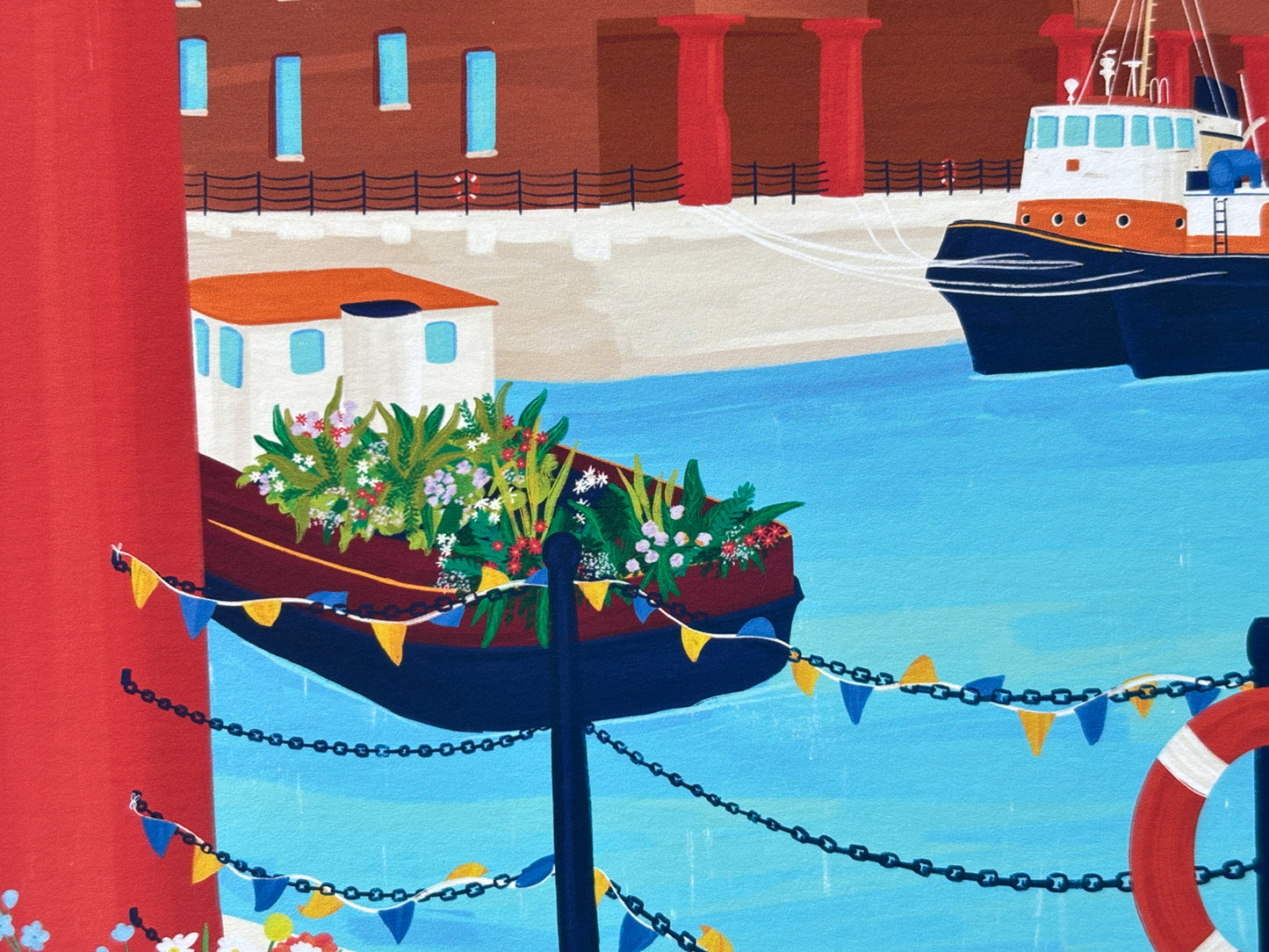 Royal Albert Dock Liverpool Art Print