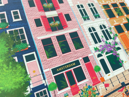 Amsterdam Art Print