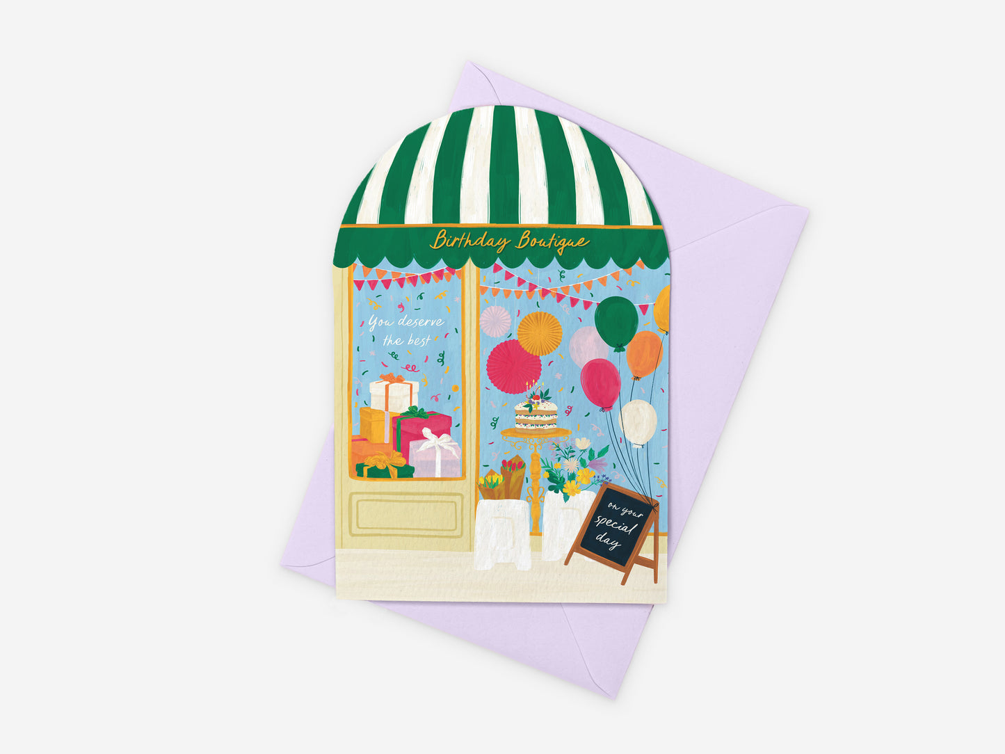 Birthday Shop Greeting Card