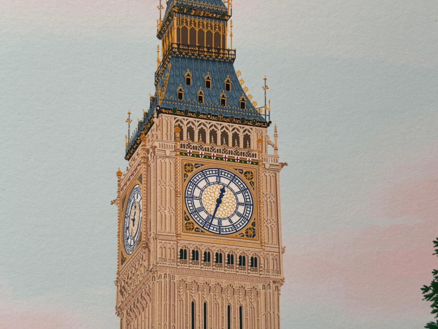 London Big Ben Art Print