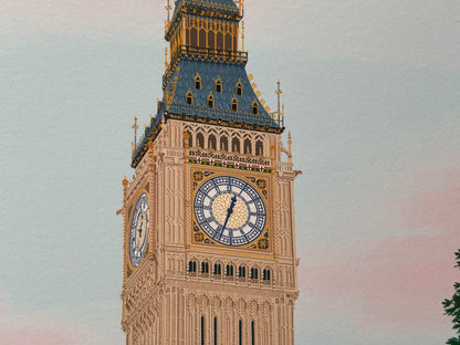 London Big Ben Art Print
