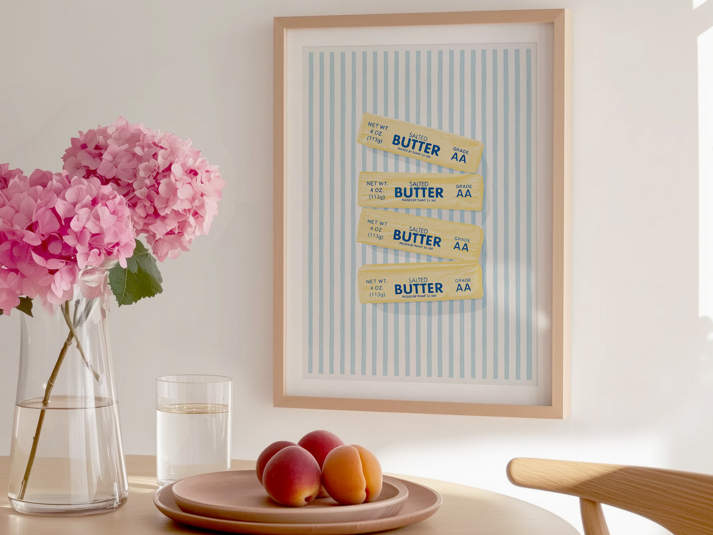 Butter Sticks Art Print