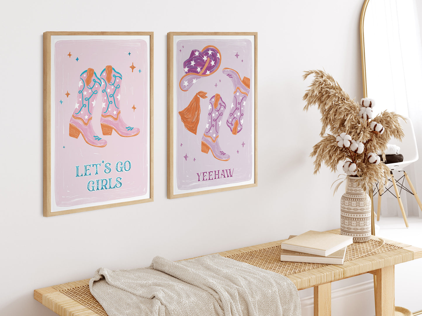 Yeehaw Art Print