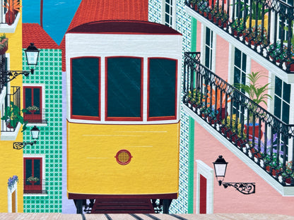 Lisbon Tram Art Print
