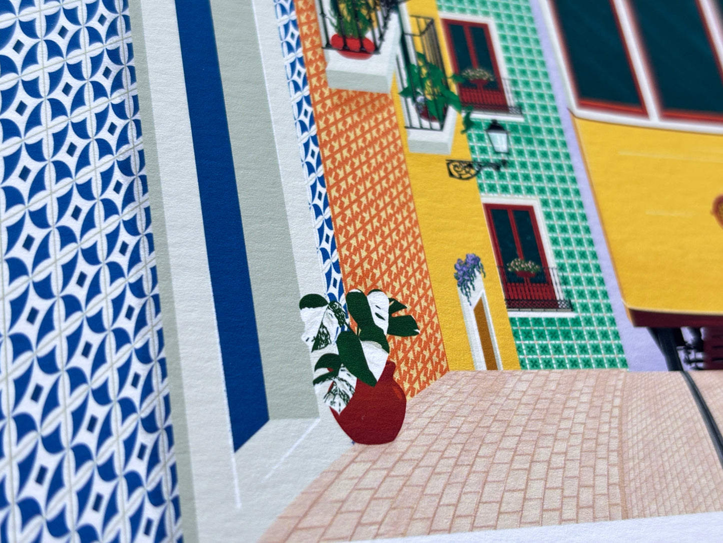 Lisbon Tram Art Print