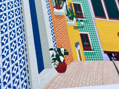 Lisbon Tram Art Print