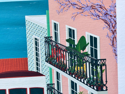 Lisbon Tram Art Print