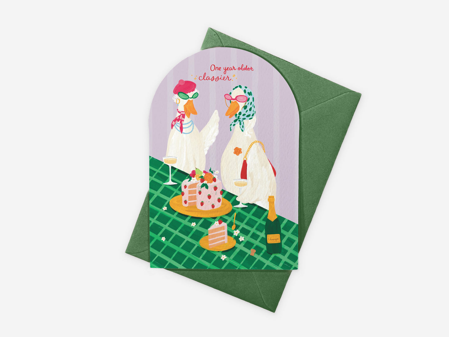 One Year Classier Greeting Card