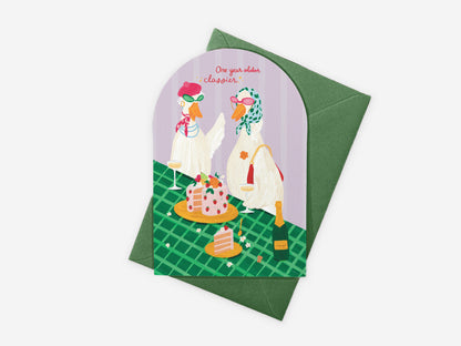 One Year Classier Greeting Card