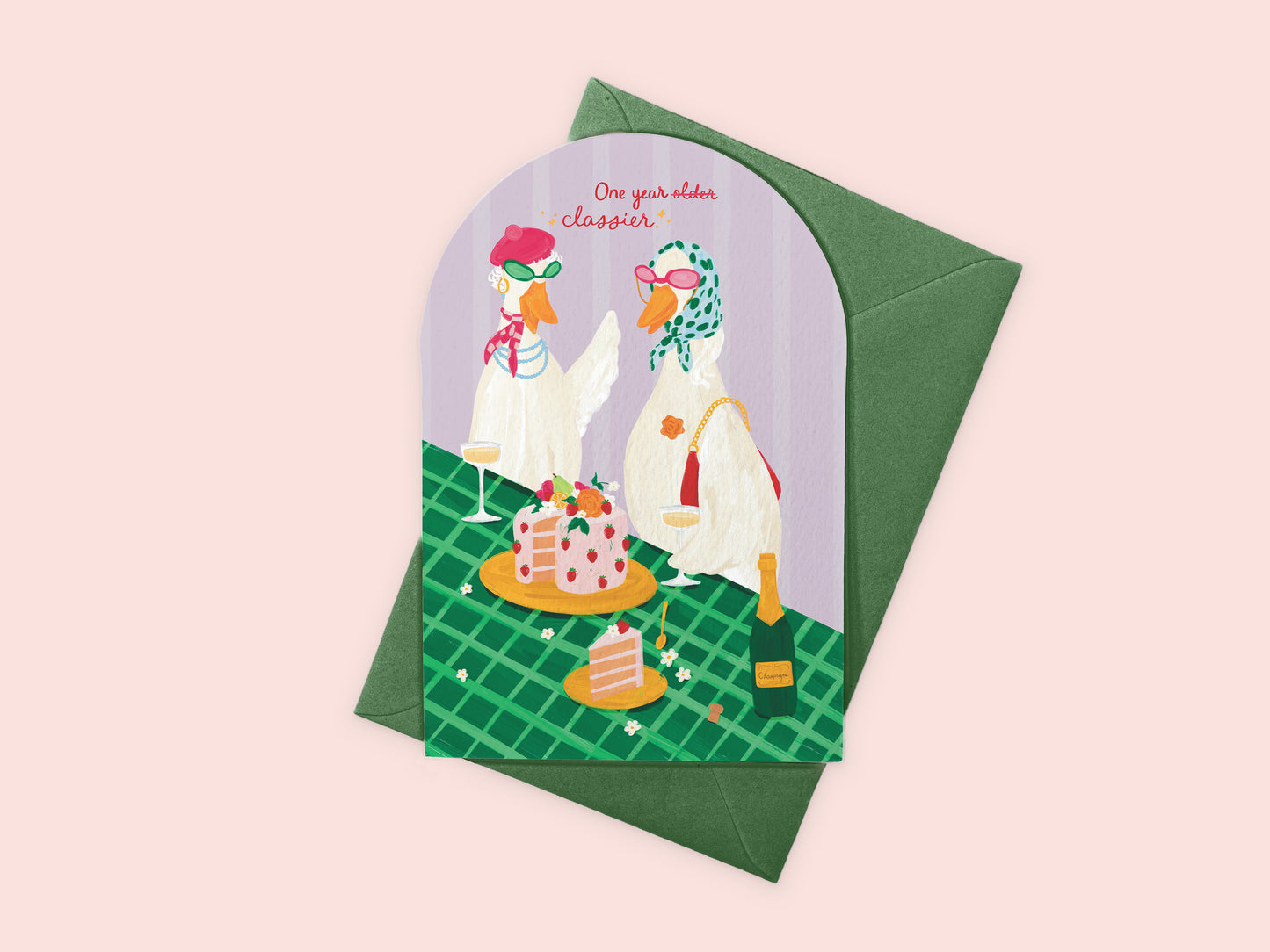 One Year Classier Greeting Card
