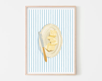 Butter Dish Art Print