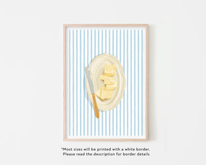 Butter Dish Art Print