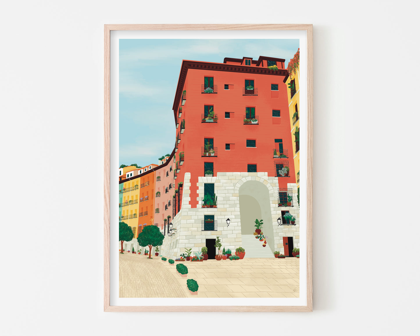 Arco de Cuchilleros Art Print