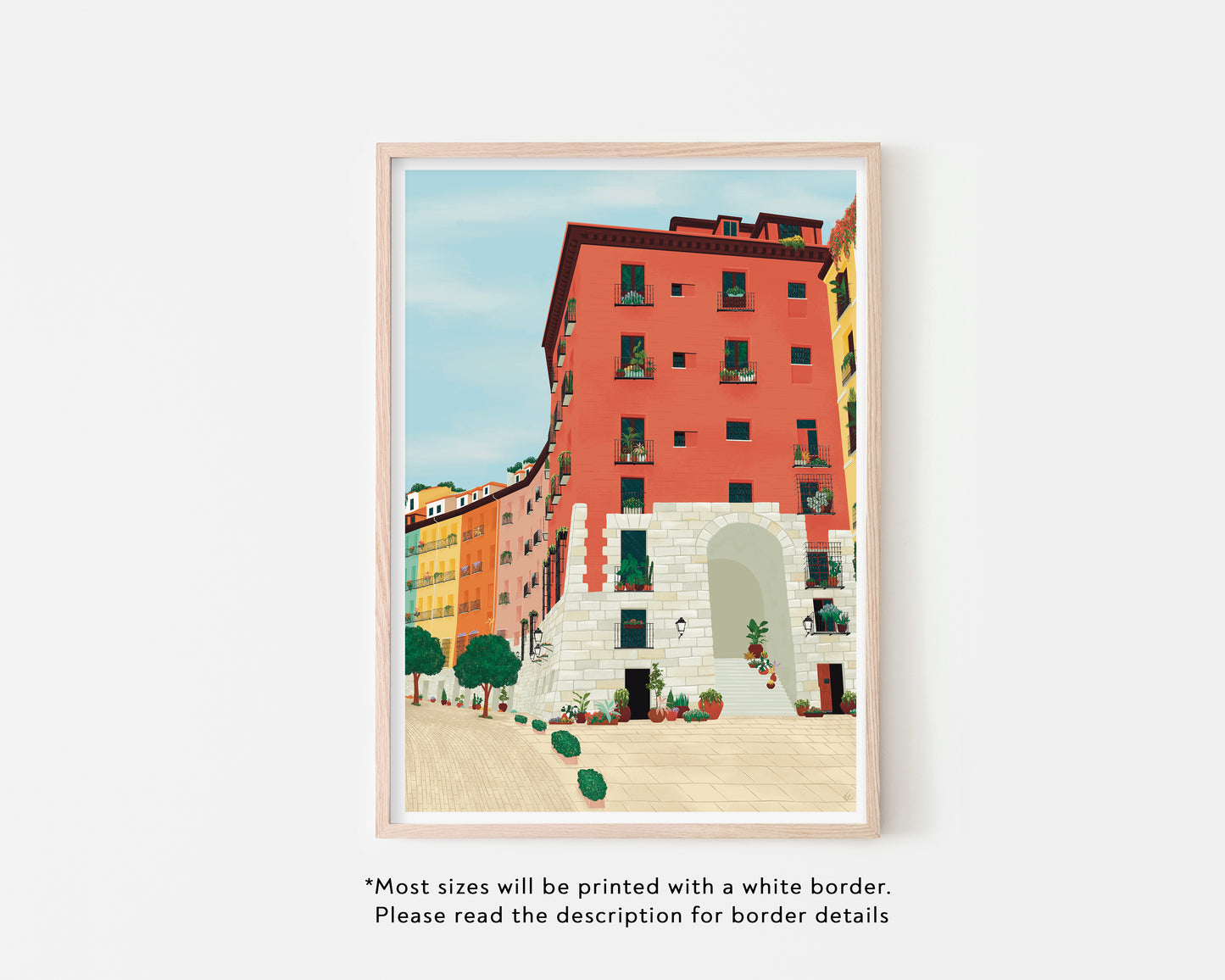 Arco de Cuchilleros Art Print