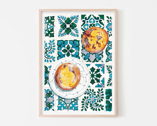 Pasteis de Nata Art Print