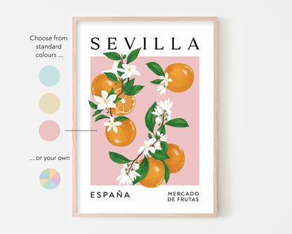 Seville Oranges Art Print