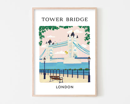 Tower Bridge London Art Print