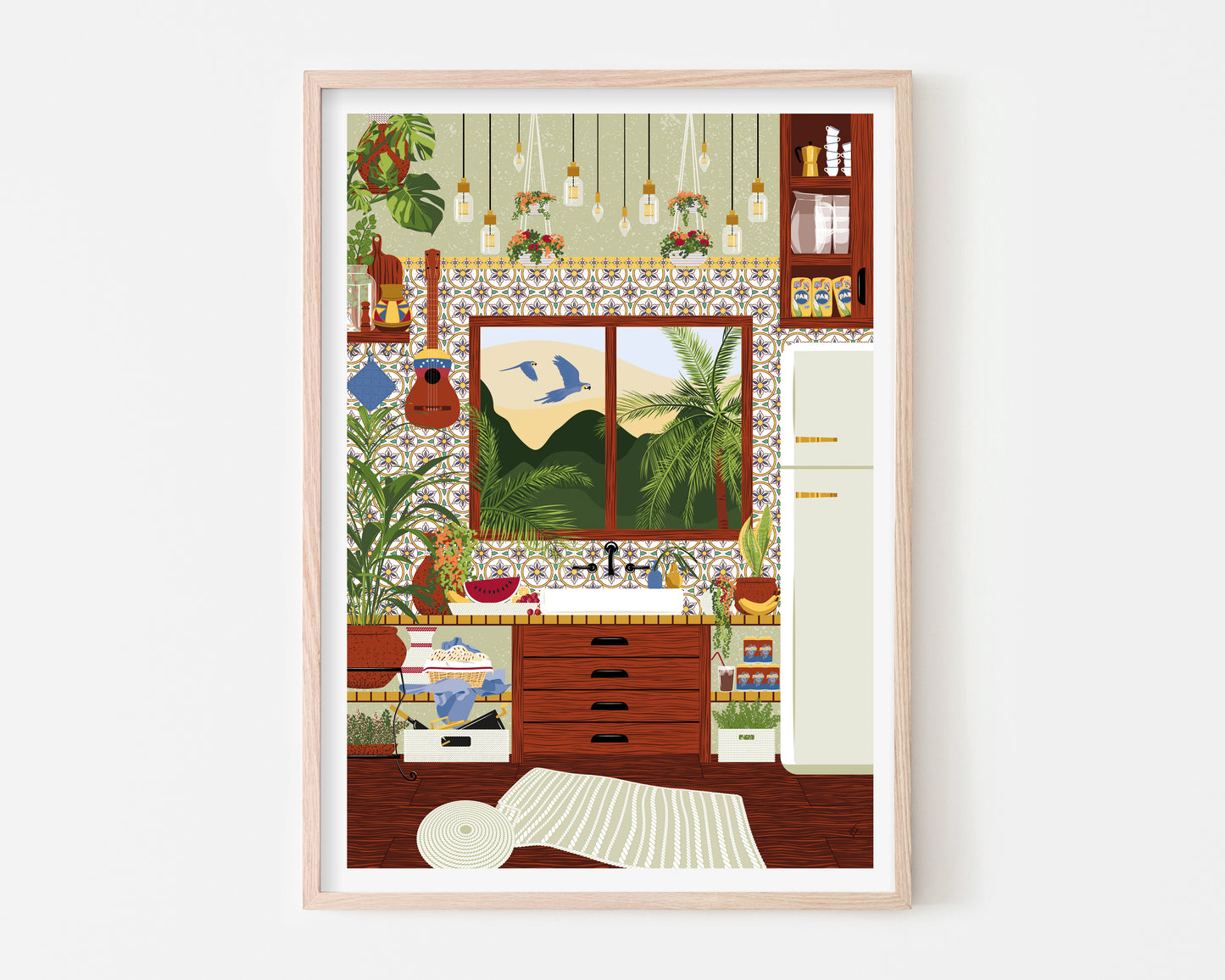 Venezuelan Kitchen Art Print