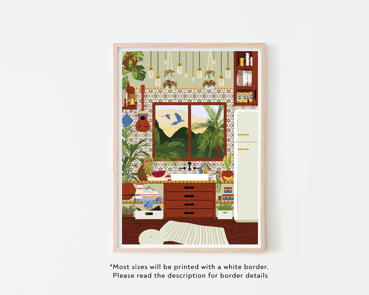 Venezuelan Kitchen Art Print