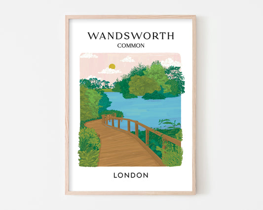 Wandsworth Common Art Print