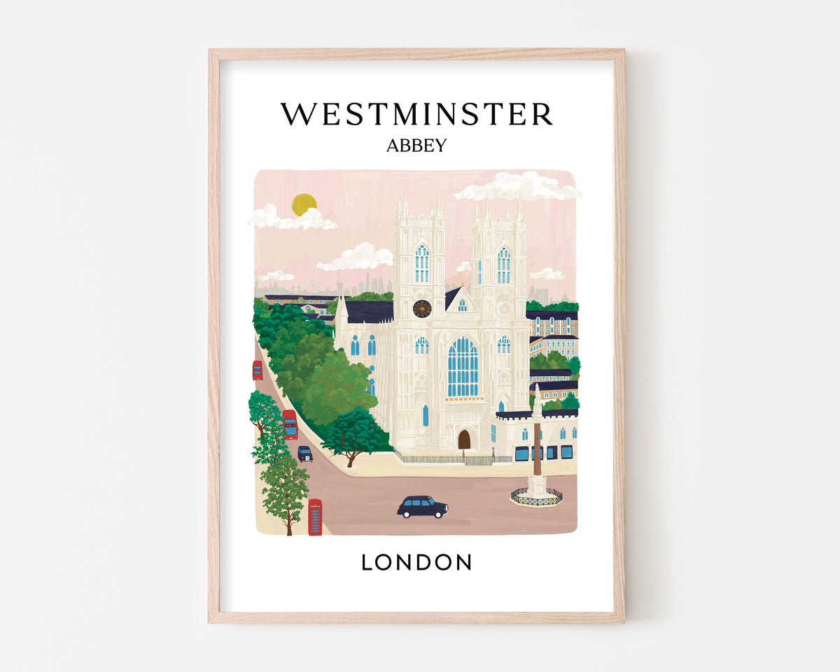 Westminster Abbey London Art Print