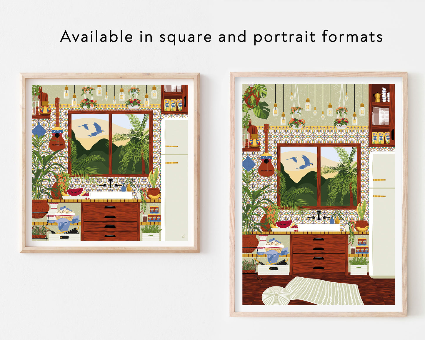 Venezuelan Kitchen Art Print