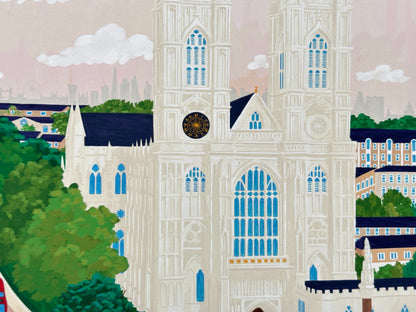 Westminster Abbey London Art Print