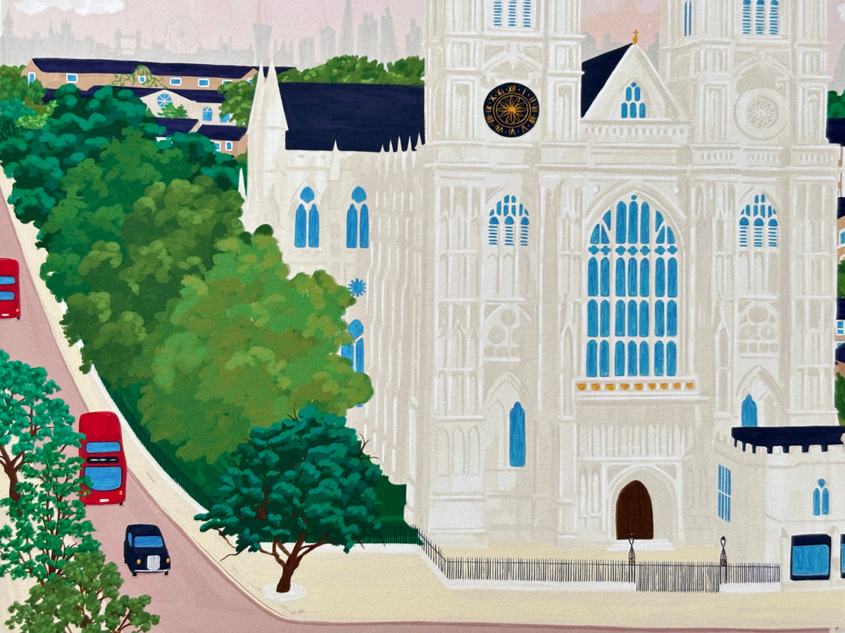 Westminster Abbey London Art Print
