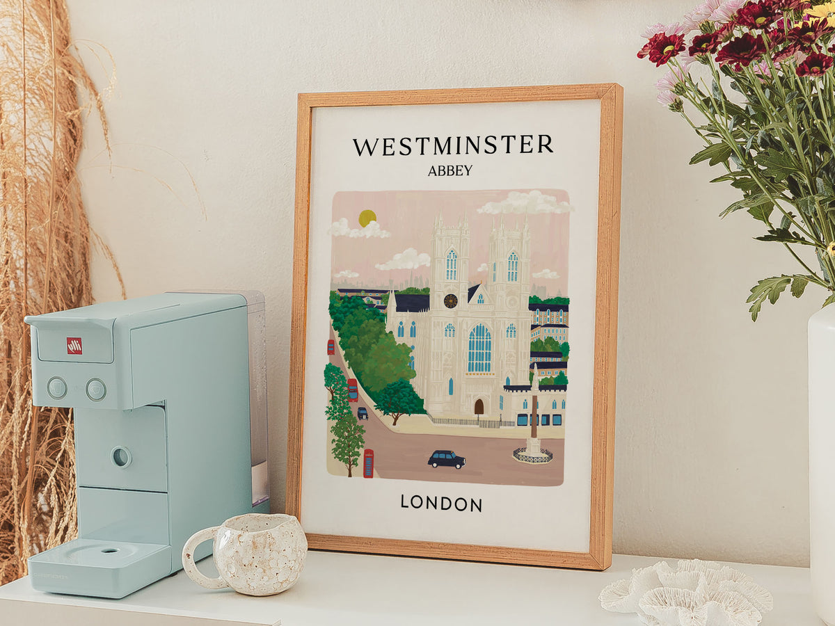 Westminster Abbey London Art Print