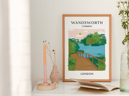 Wandsworth Common Art Print