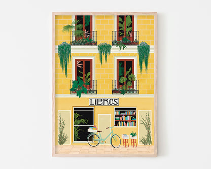 Madrid Libros Bookshop Art Print SUPER SECONDS FESTIVAL