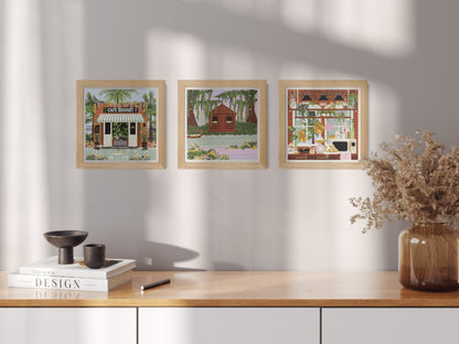 New Orleans Kitchen Art Print