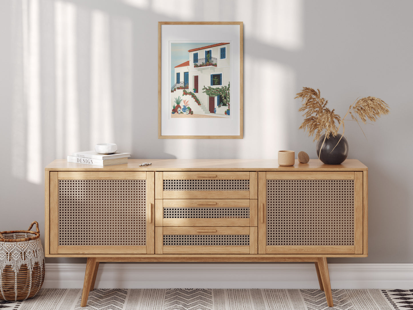 Greek House Art Print