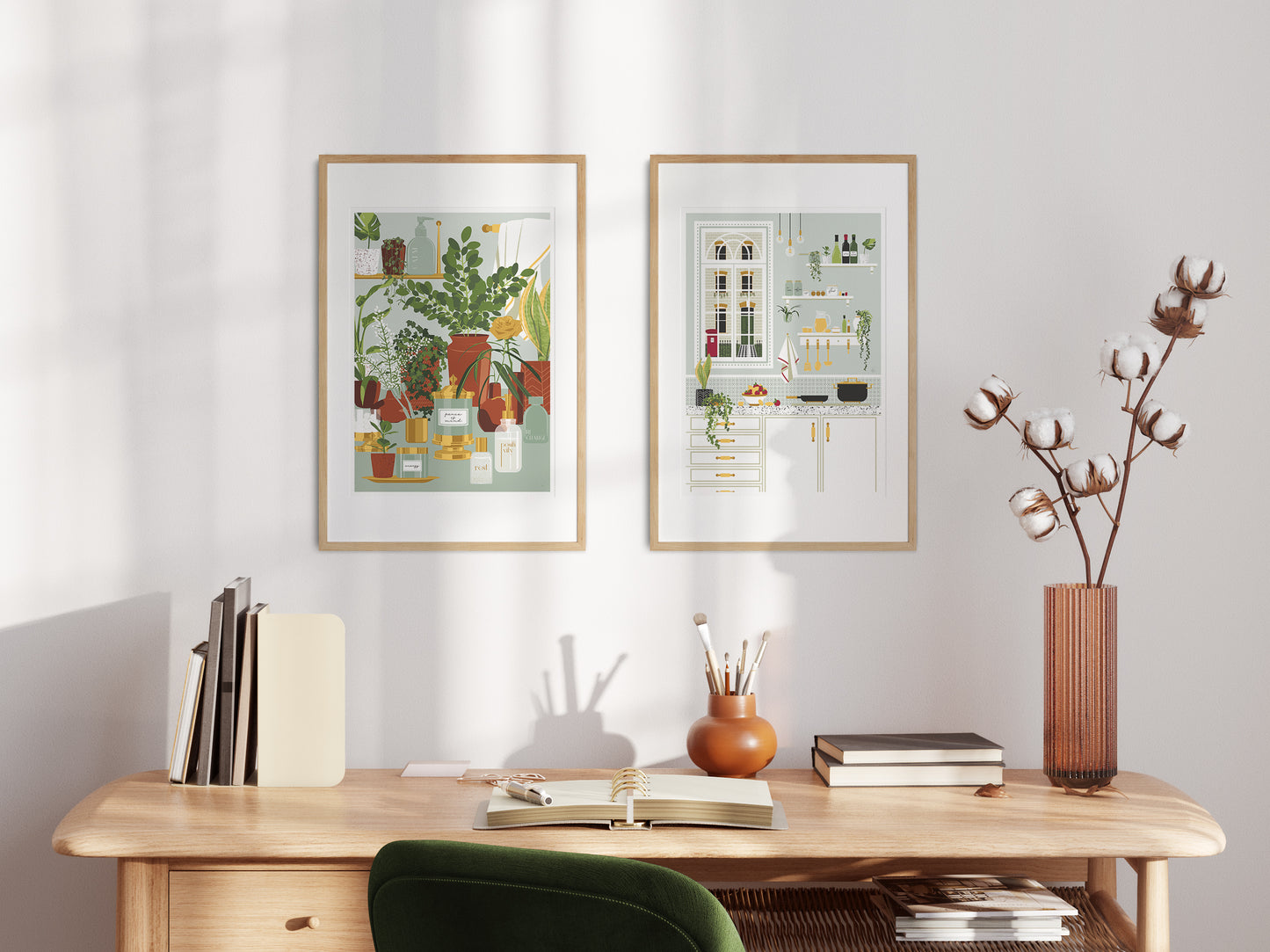 London Kitchen Art Print