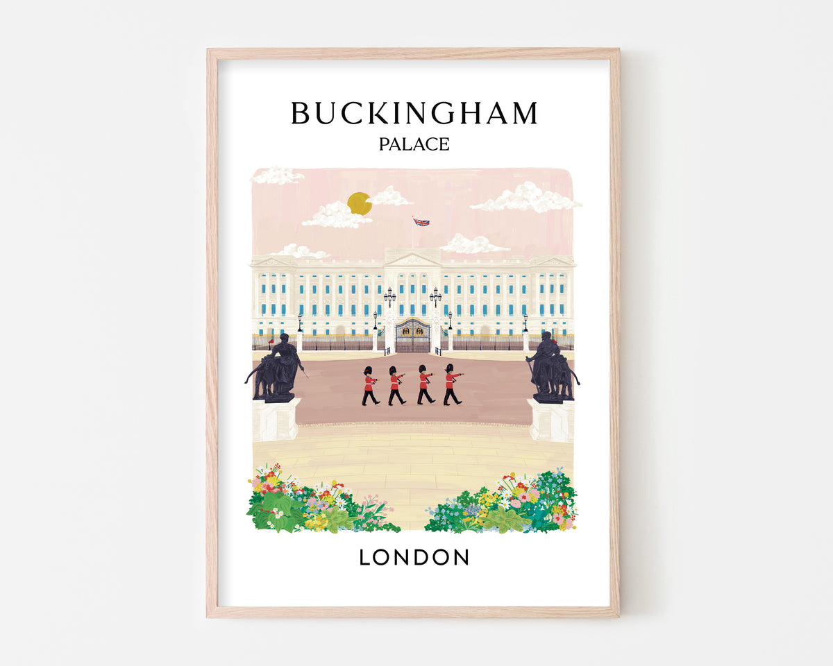 Buckingham Palace London Art Print