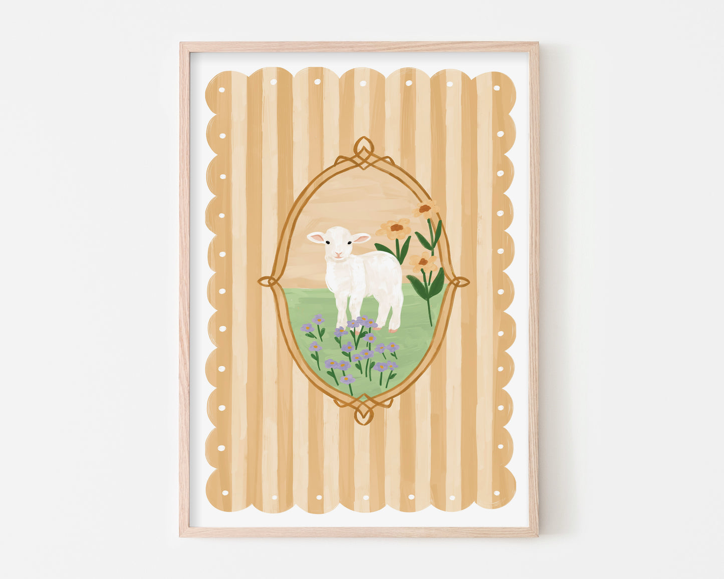 Sweet Lamb Art Print