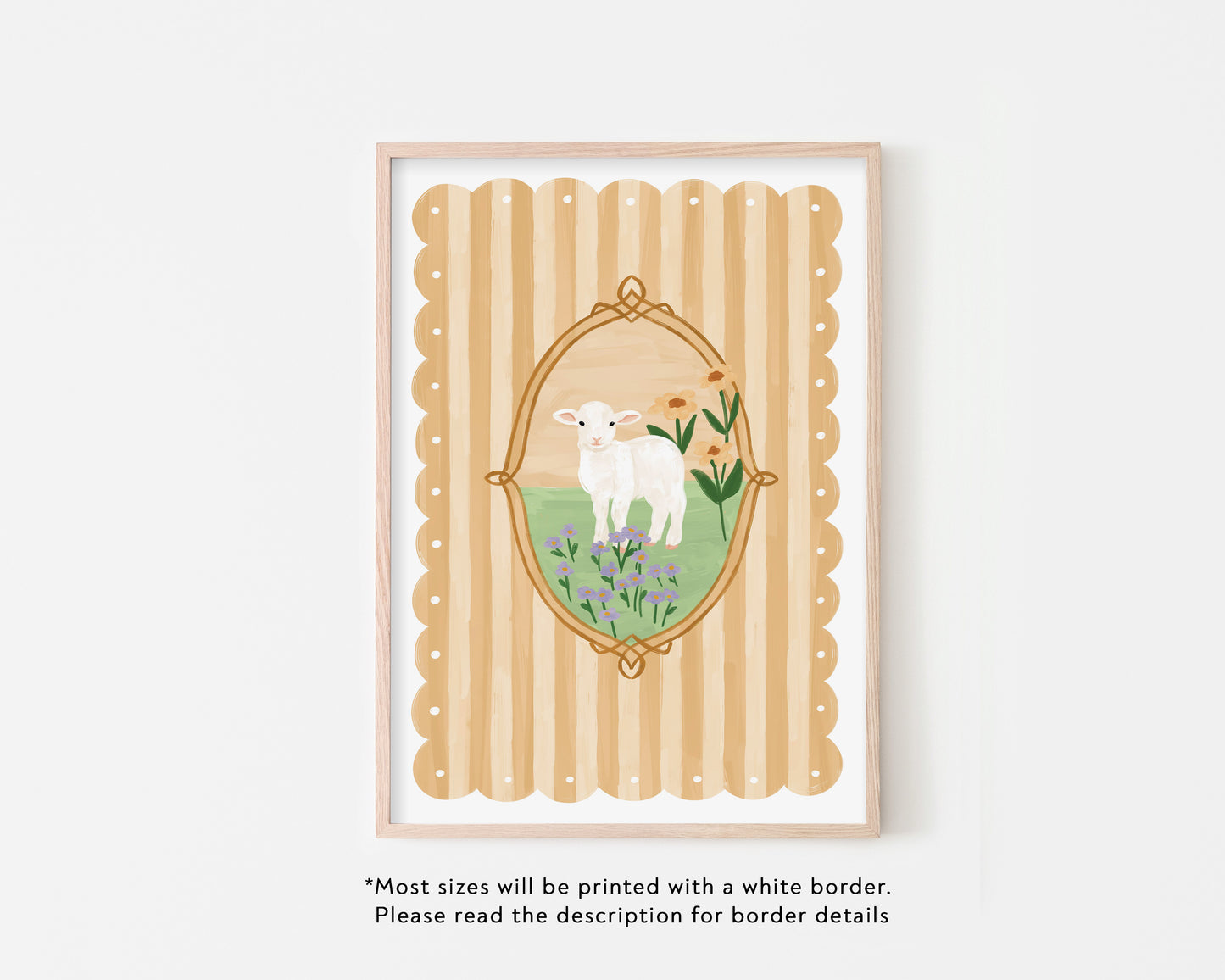 Sweet Lamb Art Print