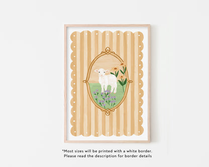Sweet Lamb Art Print