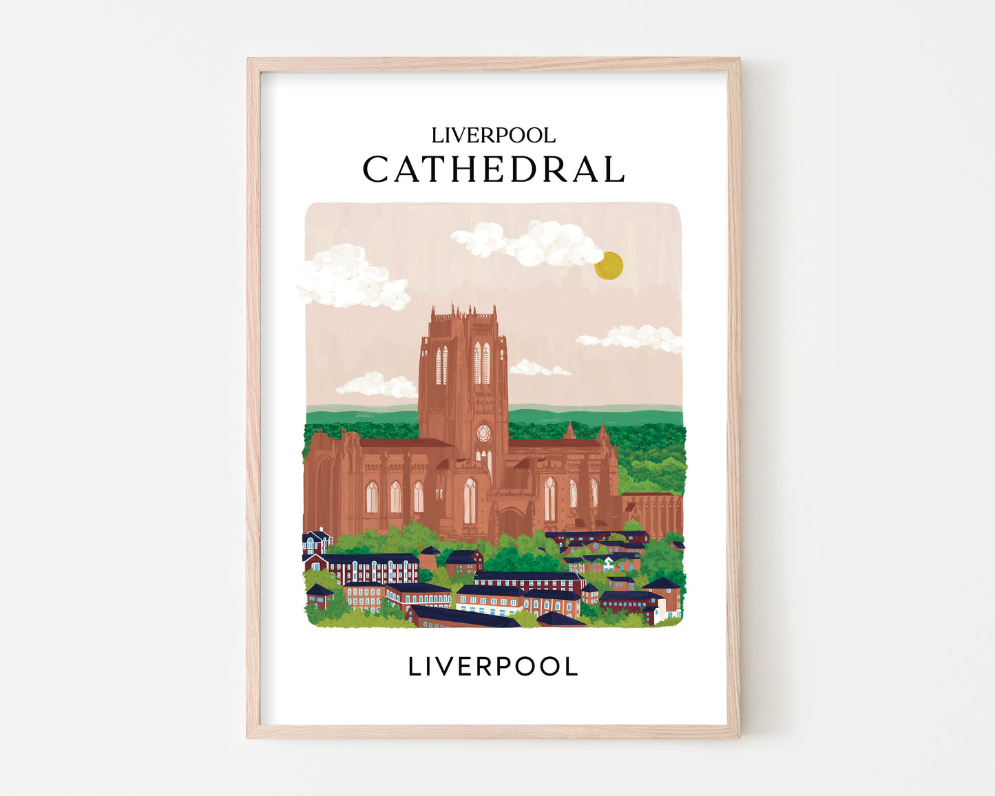 Liverpool Cathedral Liverpool Art Print