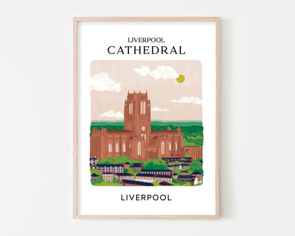Liverpool Cathedral Liverpool Art Print